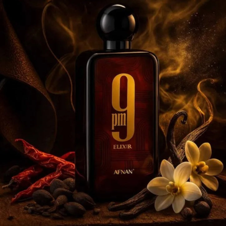 Afnan 9 PM Elixir 100ml Extrait de Parfum