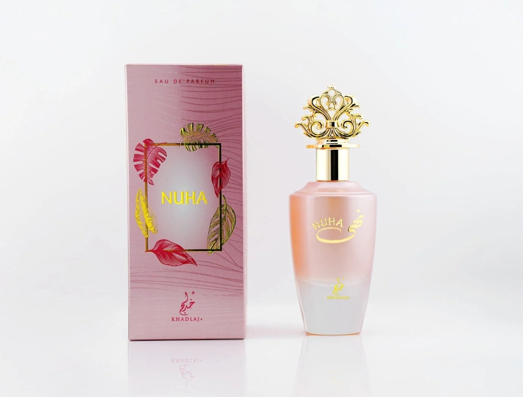 Khadlaj Nuha 85ml Eau De Perfum Spray Para Dama - Original