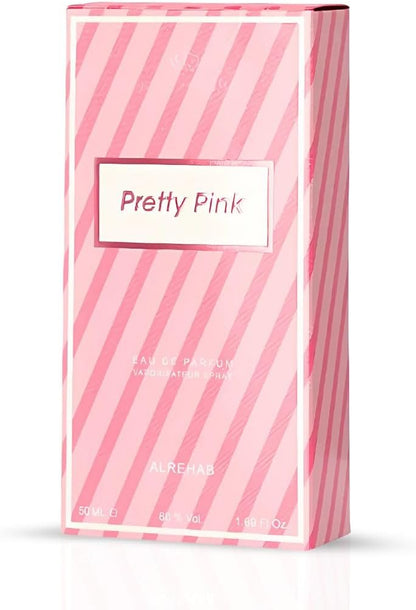 Al Rehab Pretty Pink for Women Eau de Parfum Spray, 50ML