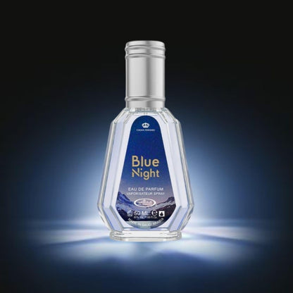Al Rehab Blue Night for Men Eau de Parfum Spray, 1.7 Ounce