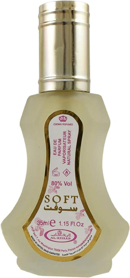 Al Rehab Soft Para Dama Eau De Parfum Spray 35 ml