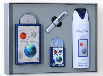 Lataffa Pride Art Of Universe Set de 3 pzas Spray 100ml + Deso+mini