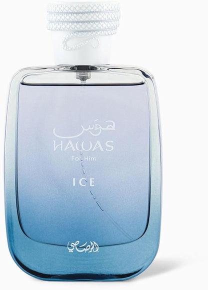 Rasasi Hawas Ice 100ml  Eau de Parfum Spray for Men