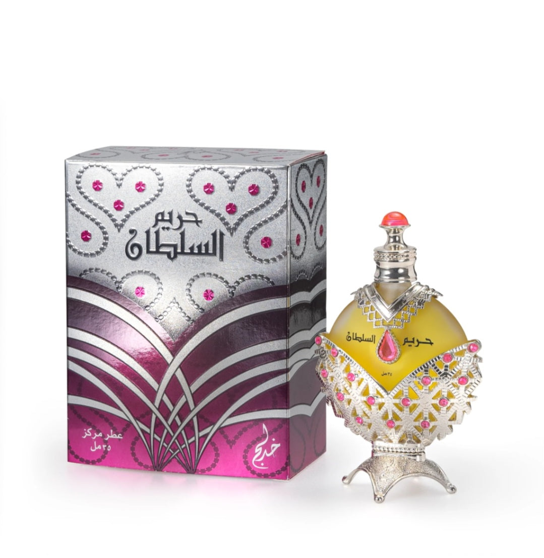 HAREEM SULTAN SILVER 35 ML Fragancia Árabe Concentrado