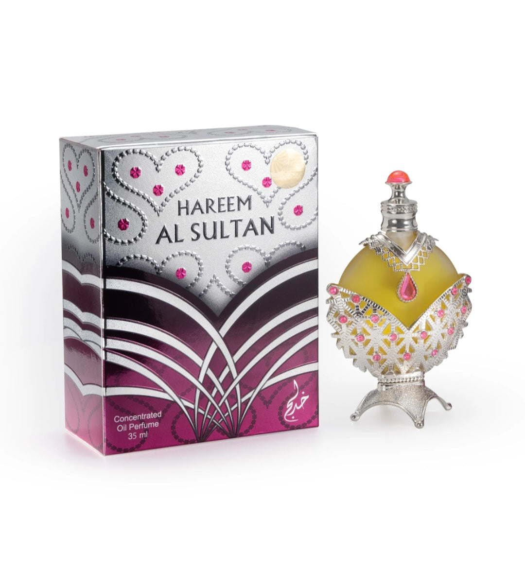 HAREEM SULTAN SILVER 35 ML Fragancia Árabe Concentrado