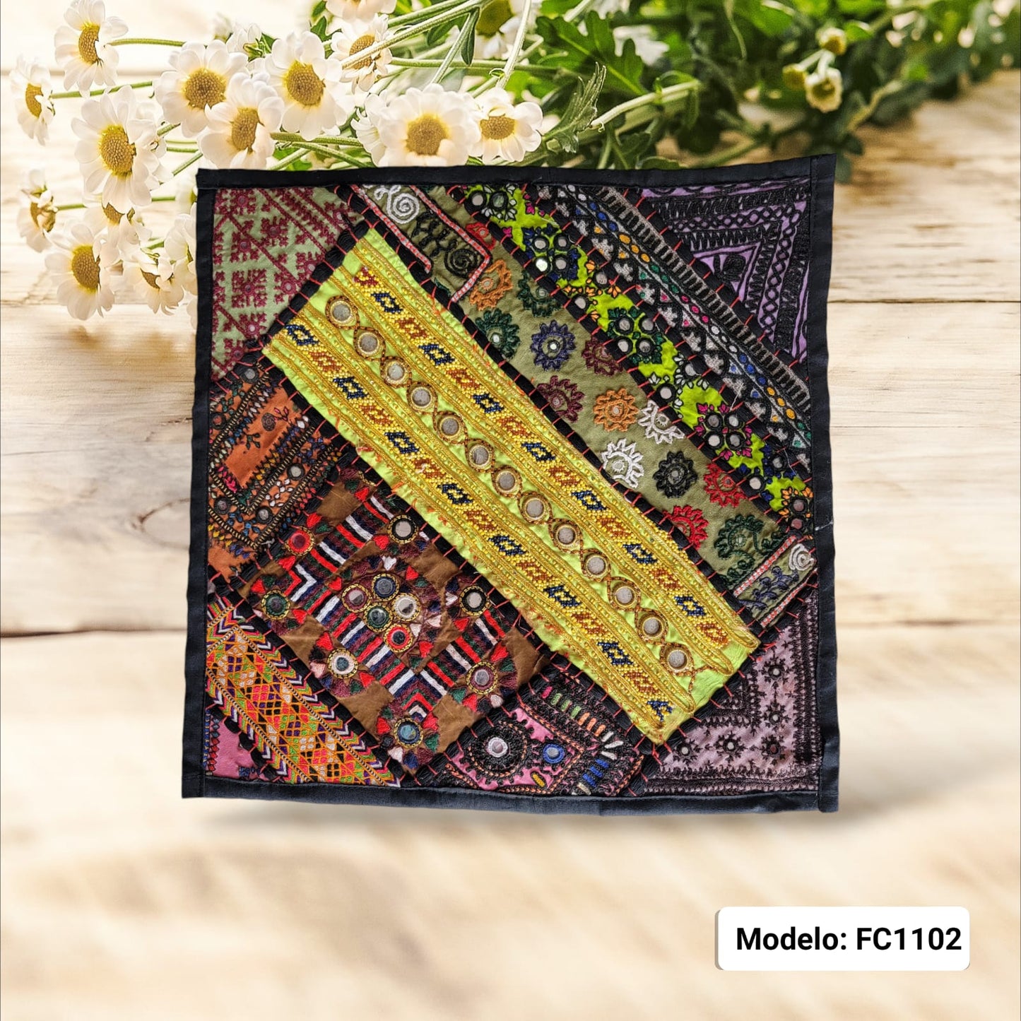 Funda de Cojines / Almohada Diseño Tradicional Pakistaní Hindú