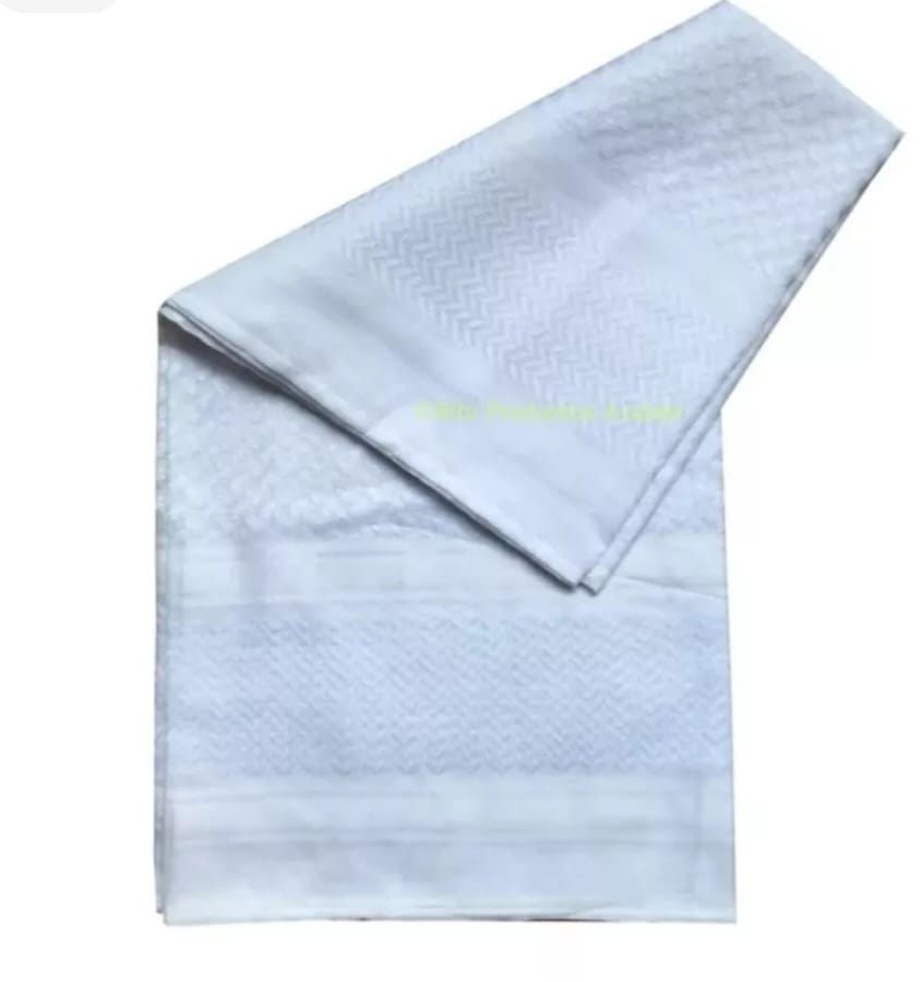 Traje Completo Árabe Islámico Incluye Thob , Keffiyeh Shemagh Y Agal (set De 3 Pzas)
