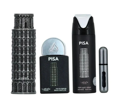 Lataffa Pride Pisa Gift Set de 3 pzas Spray 100ml + Deso+mini