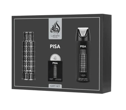 Lataffa Pride Pisa Gift Set de 3 pzas Spray 100ml + Deso+mini
