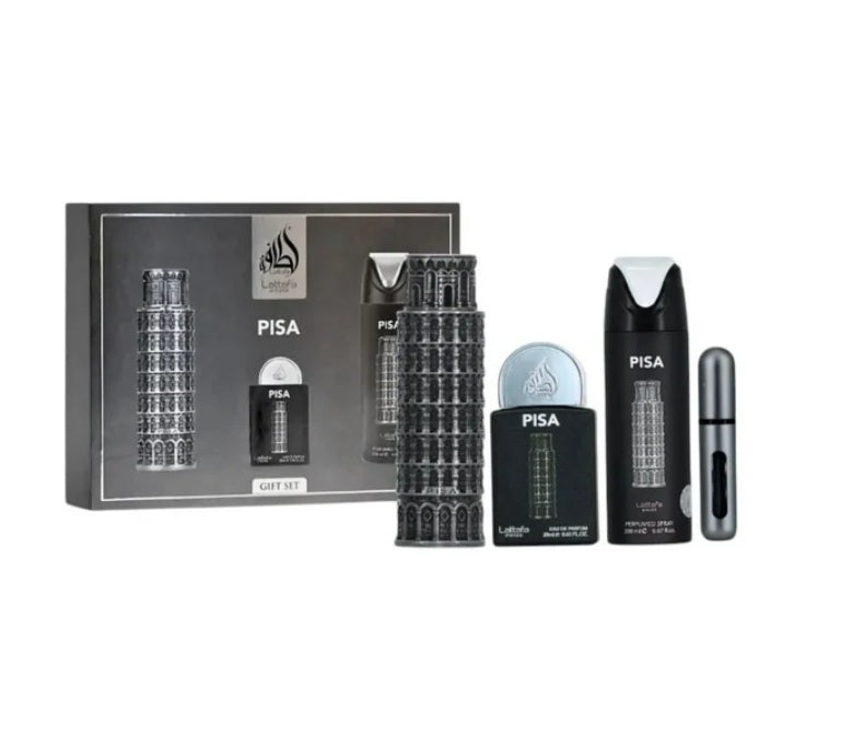 Lataffa Pride Pisa Gift Set de 3 pzas Spray 100ml + Deso+mini