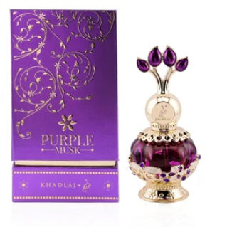 Khadlaj Purple Musk 20ml Perfume Aceite Concentrado Para Dama
