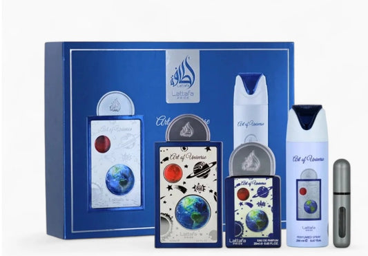 Lataffa Pride Art Of Universe Set de 3 pzas Spray 100ml + Deso+mini