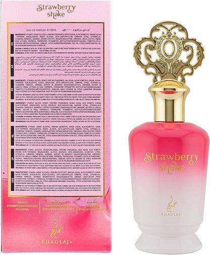 KHADLAJ STRAWBERRY SHAKE 100 ML EAU DE PARFUM SPRAY