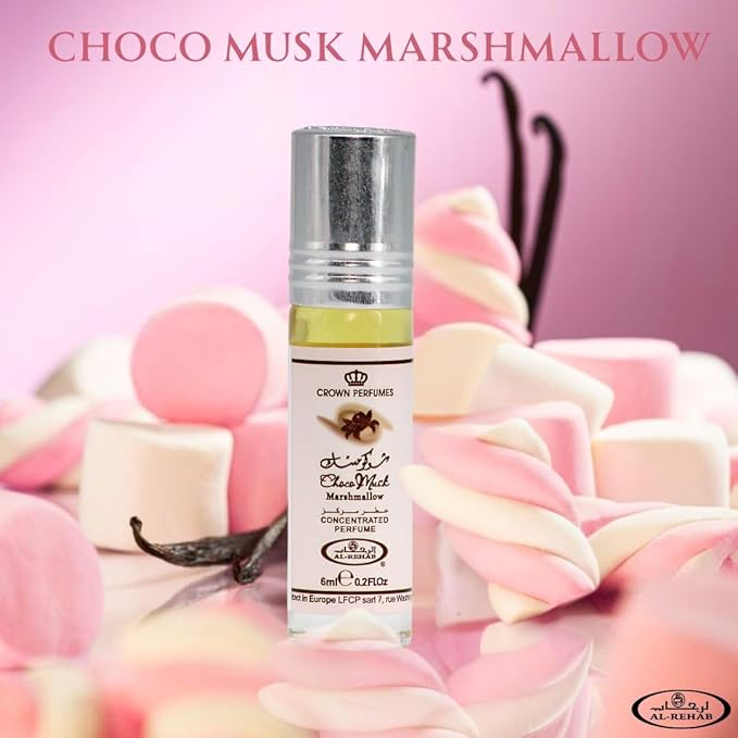 Al Rehab Choco Musk Marshmallow 6ml Concentrated Perfume Oil