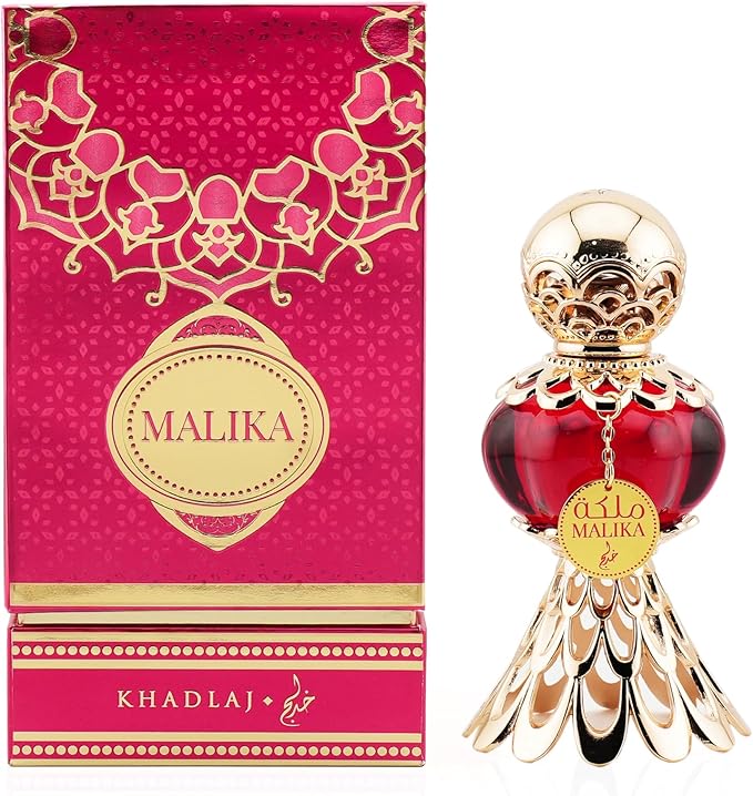Khadlaj Maleka Red 20ml Perfume Aceite Concentrado Para Dama