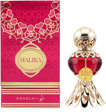 Khadlaj Maleka Red 20ml Perfume Aceite Concentrado Para Dama