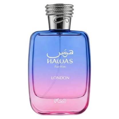 Kit de 2 Perfumes Rasasi Hawas London 100ml + Armaf CDN Untold 105ml