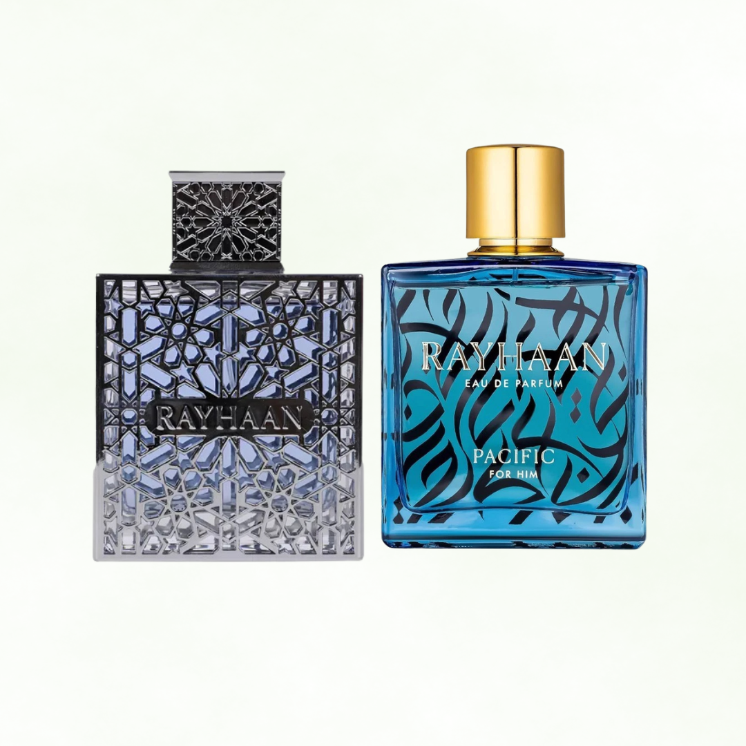 Rayhaan Aquatica EDP 100ml + Rayhaan Pacific Aqua Collection EDP 100ml