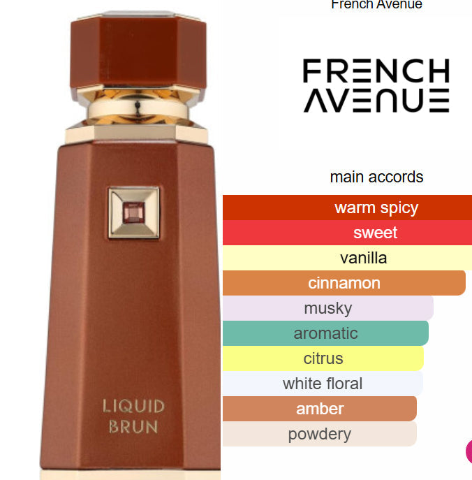 French Avenue Liquid Brun 100ml EDP
